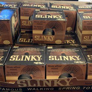 2014 NOS Retro Original Classic Toy SLINKY Walking Metal Spring Sealed  USA! Mib